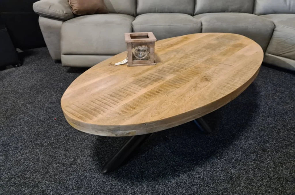 Mangohouten Salontafel Indra 120 cm